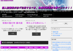 話題の急騰直前銘柄情報局