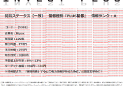 インベストプラス(INVEST PLUS)