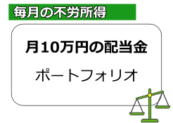 配当金生活 10万円